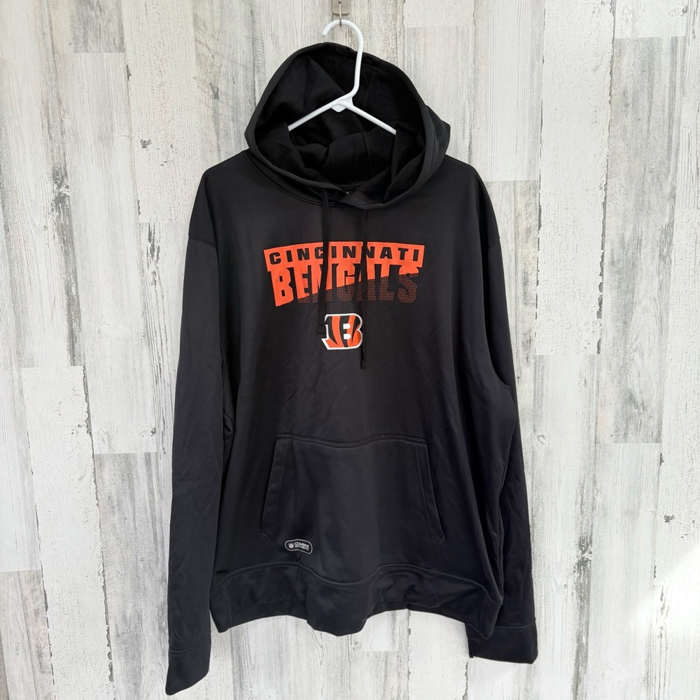 NFL Men’s Size XXL Drawstring Hoodie Cincinnati Bengals Graphic